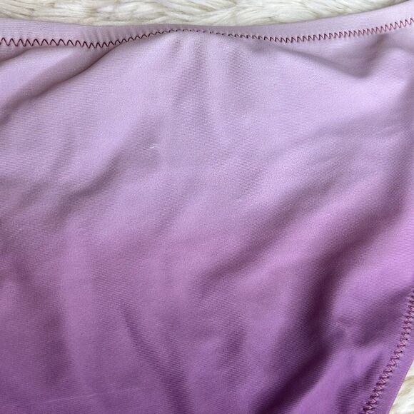 Pinkblush Lavender Ombre Keyhole Front Halter Two-Piece Bikini Set Nwt Large - Picture 11 of 14